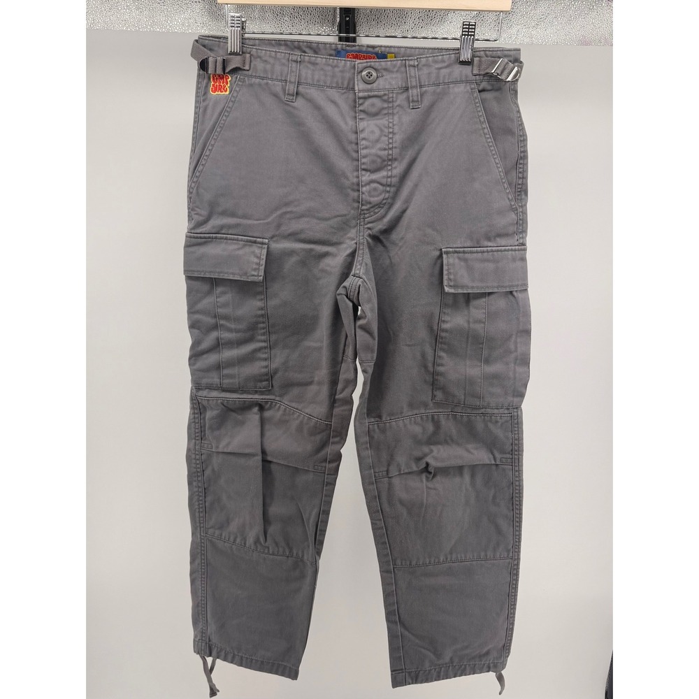 Empyre Cargo Pants Gray‎ Relaxed Fit Utility Pockets Women's Size 28